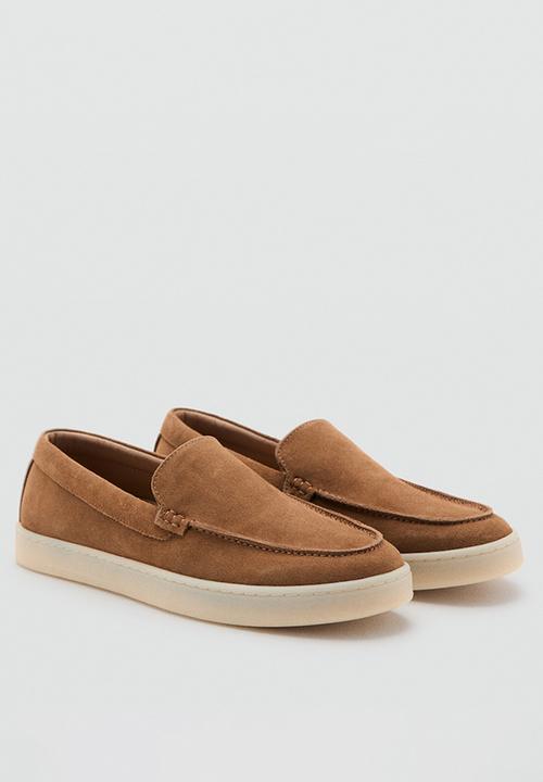 MANGO - Easy loafer - dark brown