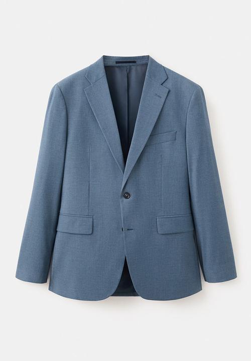MANGO - Blazer Milan - Medium Blue