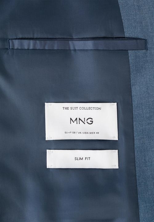 MANGO - Blazer Milan - Medium Blue