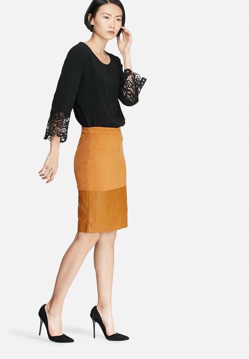 VILA - Berta lace top
