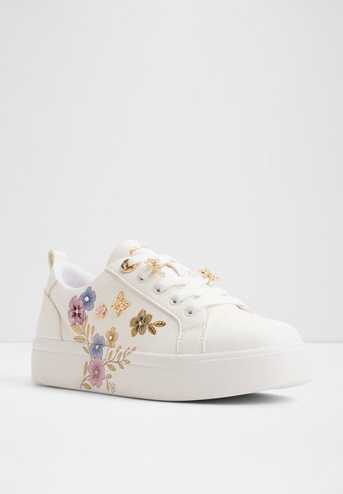 ALDO - Springflowers sneaker - white/multi