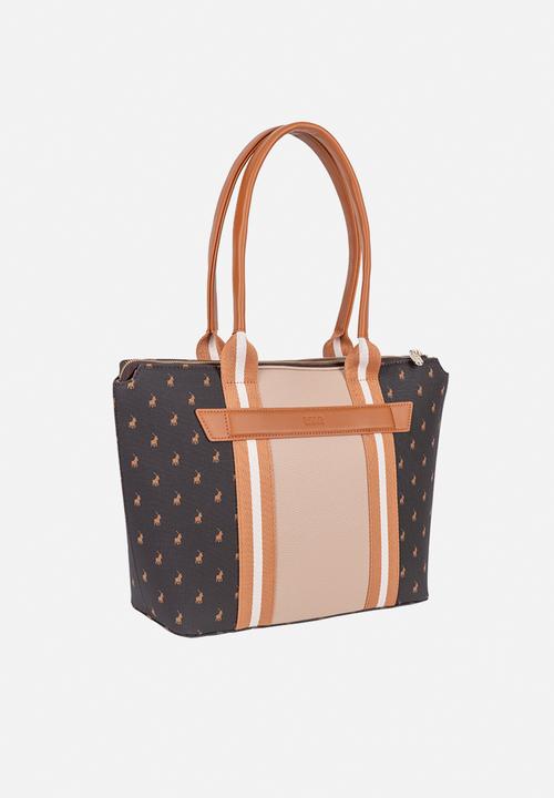 POLO - Isla tote bag - brown