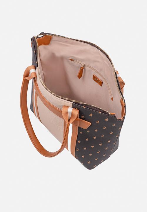 POLO - Isla tote bag - brown