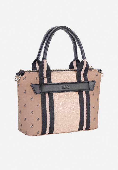 POLO - Isla shopper crossbody bag - camel