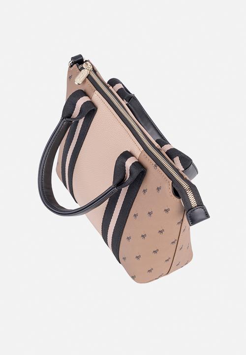 POLO - Isla shopper crossbody bag - camel