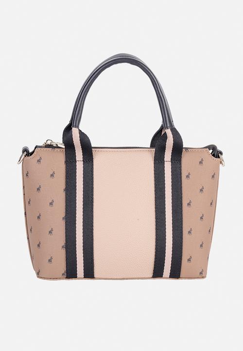 POLO - Isla shopper crossbody bag - camel