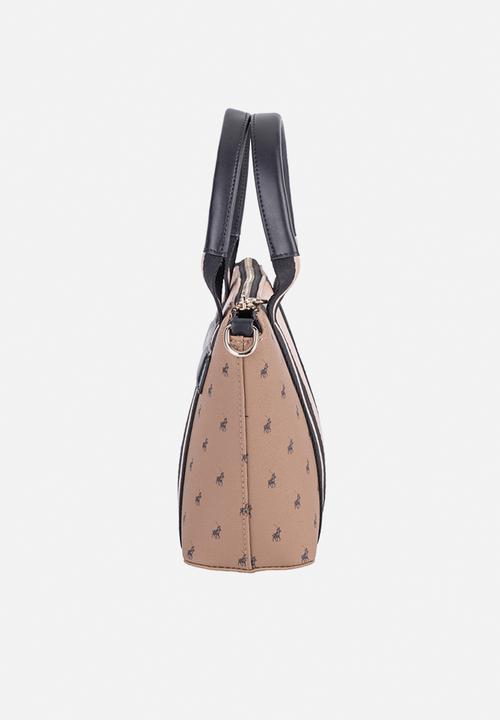 POLO - Isla shopper crossbody bag - camel