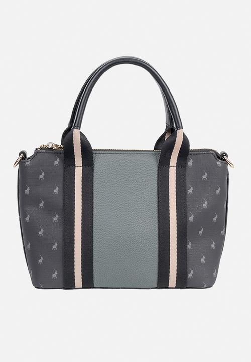 POLO - Isla shopper crossbody bag - black