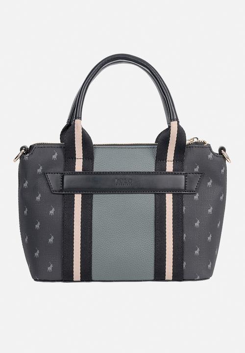 POLO - Isla shopper crossbody bag - black