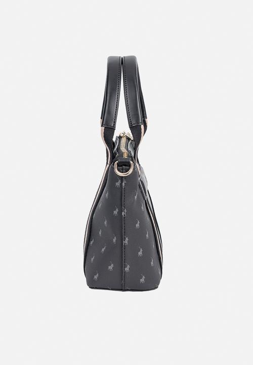 POLO - Isla shopper crossbody bag - black