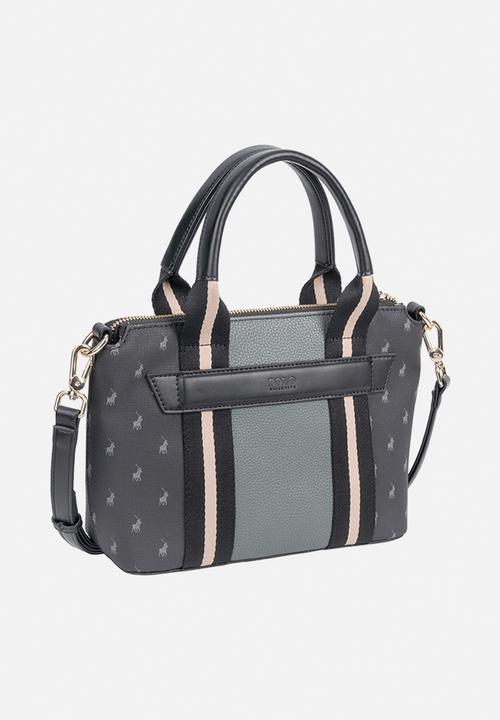 POLO - Isla shopper crossbody bag - black