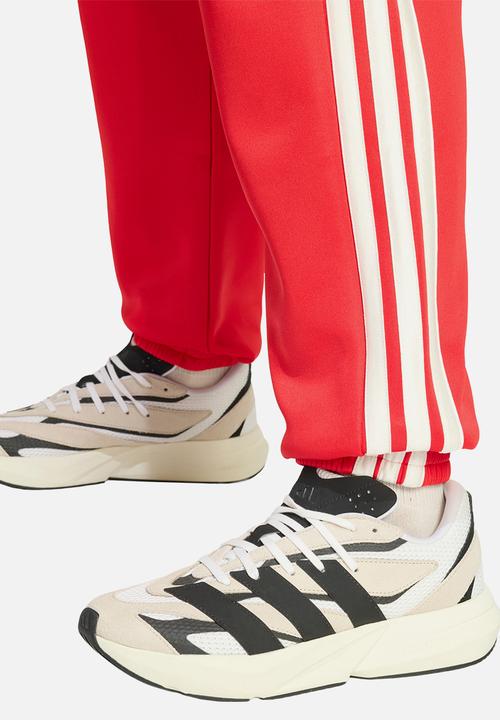 adidas Performance - Stadium Track Pants - Red pure ruby/off white
