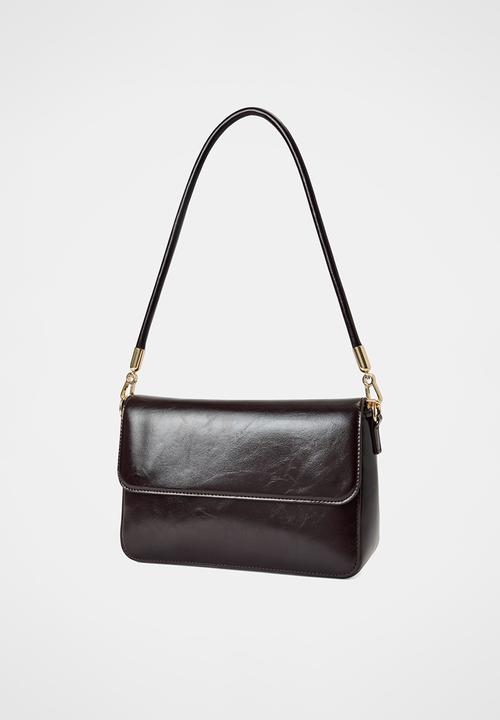 Forever New - Miranda chain shoulder bag in dark chocolate