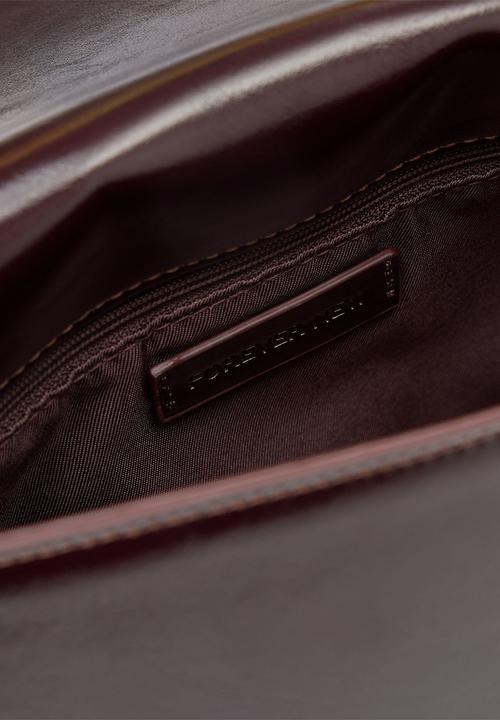 Forever New - Miranda chain shoulder bag in dark chocolate