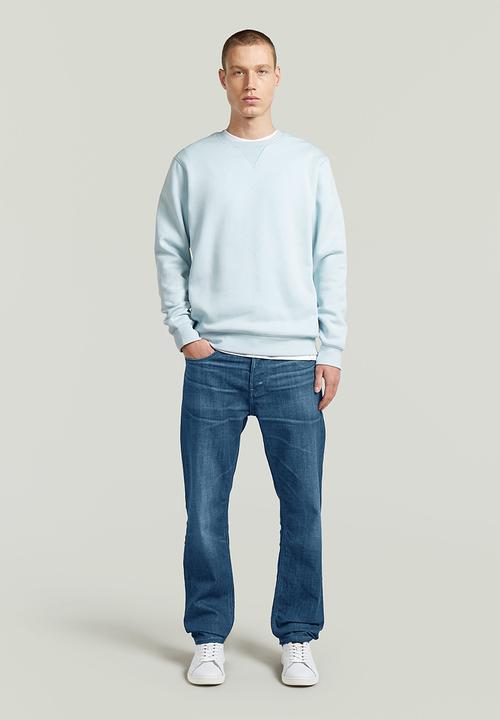 G-STAR - Premium Core R Sw L\S - Baby Blue