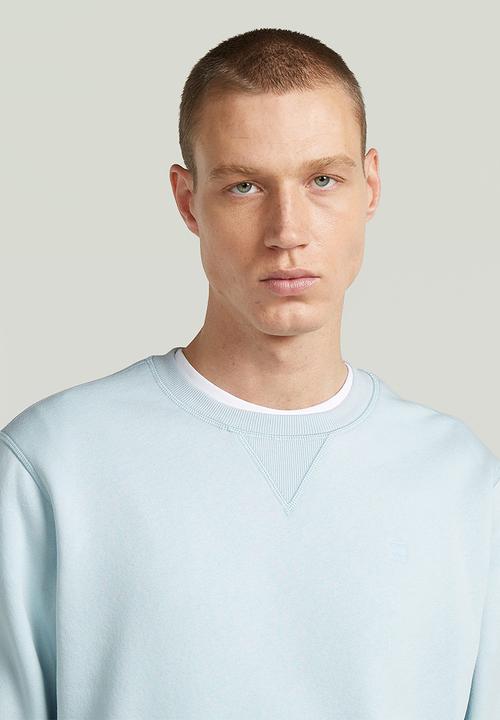 G-STAR - Premium Core R Sw L\S - Baby Blue