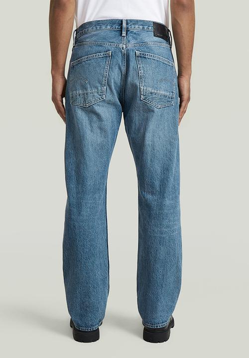 G-STAR - Dakota Regular Straight - Antique Faded Patina Blue