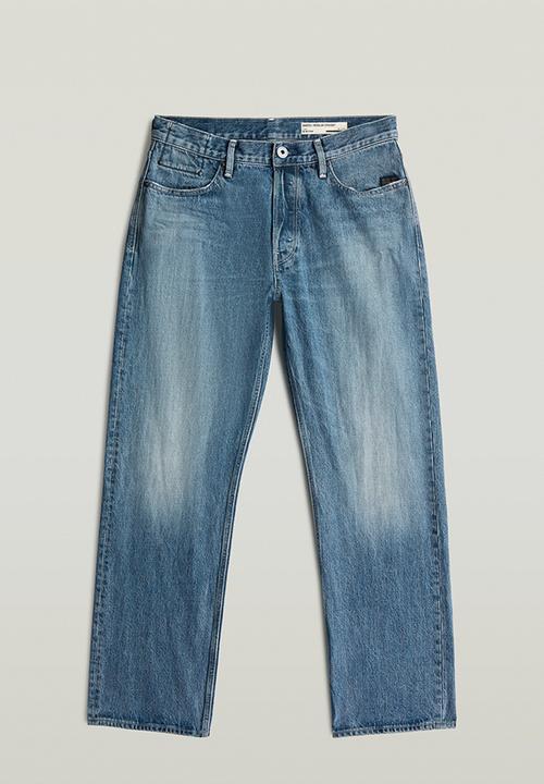 G-STAR - Dakota Regular Straight - Antique Faded Patina Blue