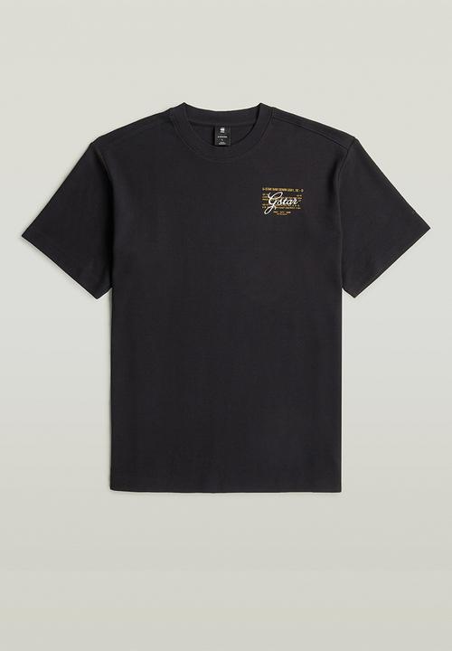 G-STAR - Script Gr R T - Dk Black