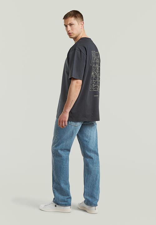G-STAR - Back Gr Relaxed R T - Petrol
