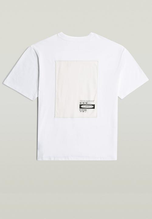 G-STAR - Back Applique Relaxed R T - White