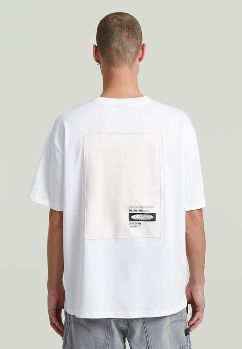 G-STAR - Back Applique Relaxed R T - White