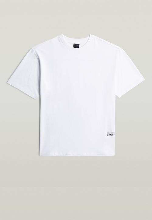 G-STAR - Back Applique Relaxed R T - White