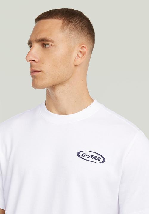 G-STAR - 90S Logo R T - White