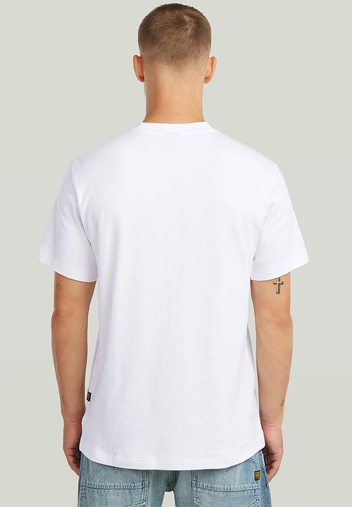 G-STAR - 90S Logo R T - White
