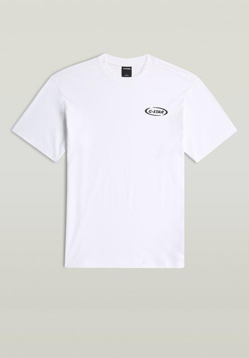 G-STAR - 90S Logo R T - White