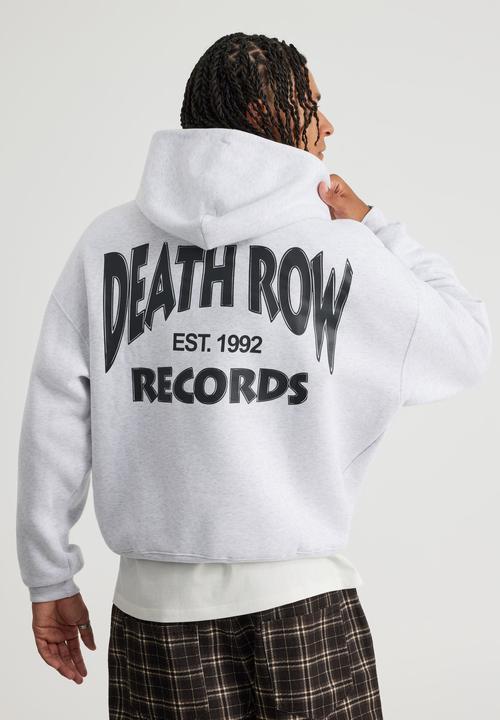 Factorie - Music Merch Hoodie - Lcn Bra Silver Marle/Death Row Records