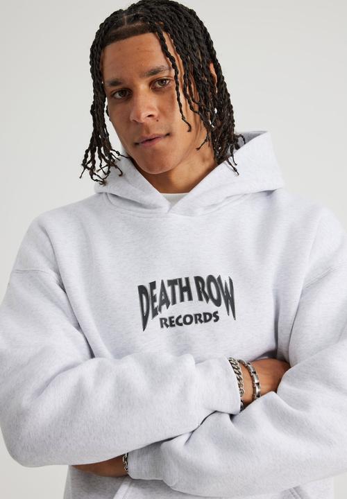 Factorie - Music Merch Hoodie - Lcn Bra Silver Marle/Death Row Records