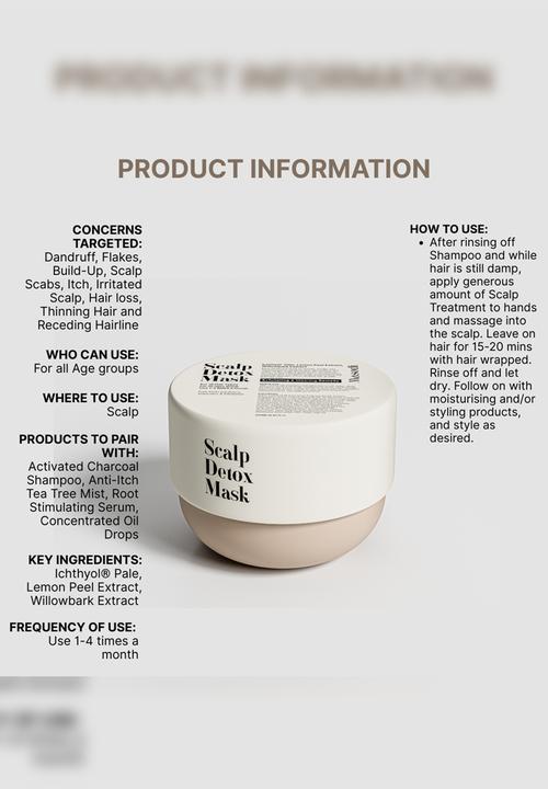 Masodi - Scalp Detox Mask - 250ml