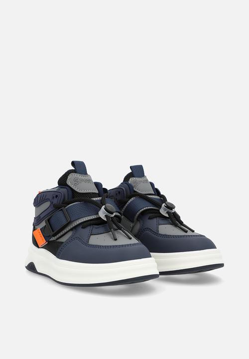 Pop Candy - High top sneakers - navy/grey