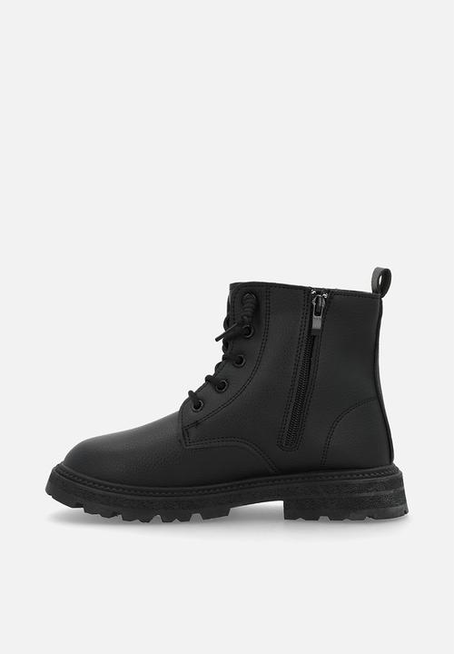 Pop Candy - Lace-up boots - black
