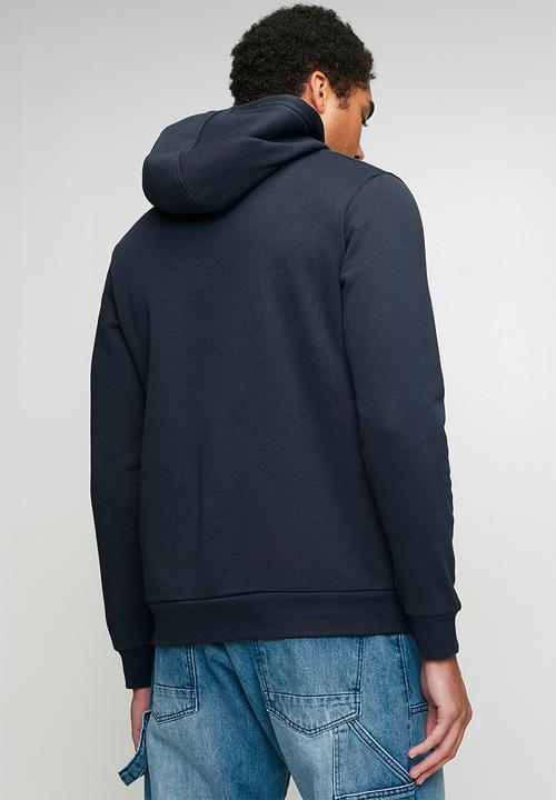 Brave Soul - Blank  Essential Hoody Overhead - Navy