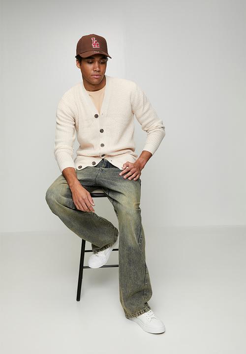 Brave Soul - Button Through Cardigan - Oatmeal