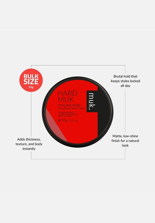 MUK Haircare - Hard Styling Mud - 95g