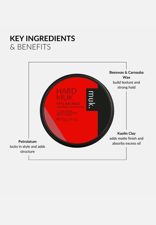 MUK Haircare - Hard Styling Mud - 95g