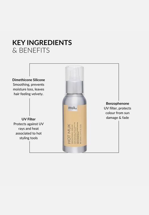 MUK Haircare - Hot Smoothing Serum - 100ml