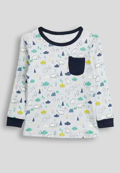 Pop Candy - Pj set - white/navy/multi