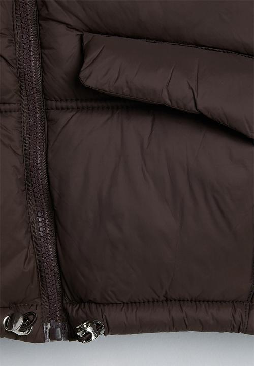 Pop Candy - Puffer vest - burgundy