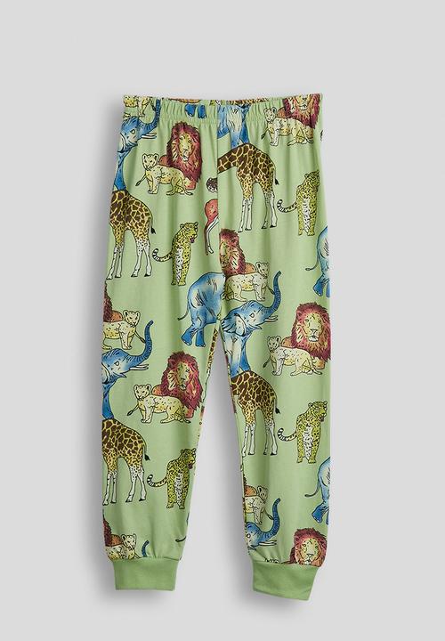 Pop Candy - Pj set - green/safari multi