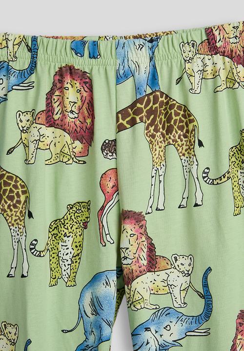 Pop Candy - Pj set - green/safari multi