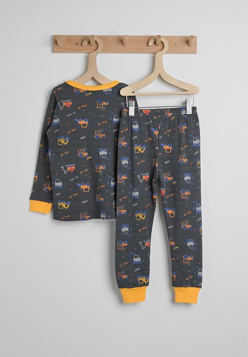 Pop Candy - Pj set - navy/mustard/multi