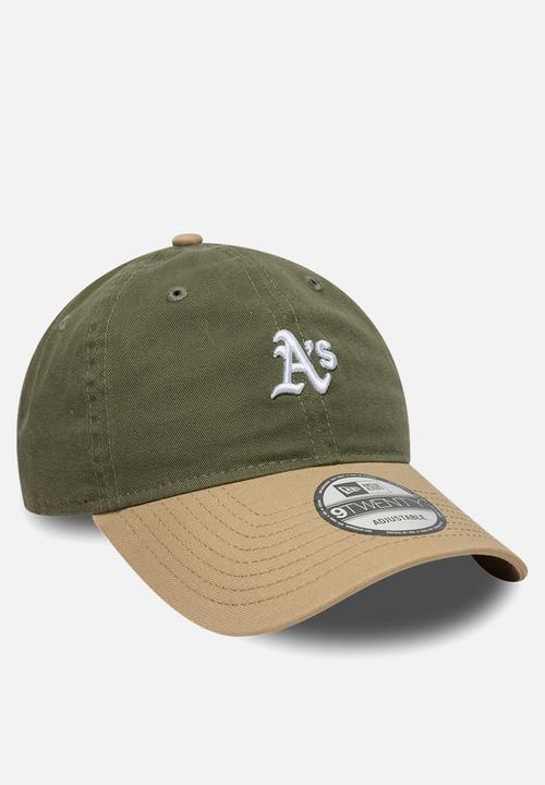 New Era - Mini Washed Contrast 920 Oakland Athletics - Green