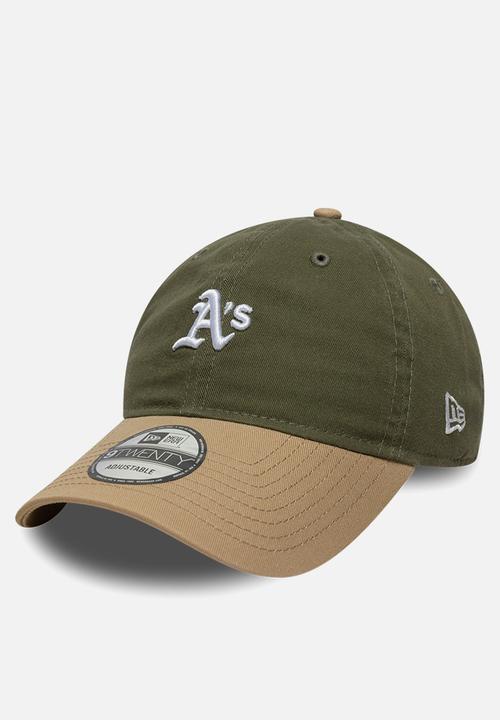 New Era - Mini Washed Contrast 920 Oakland Athletics - Green
