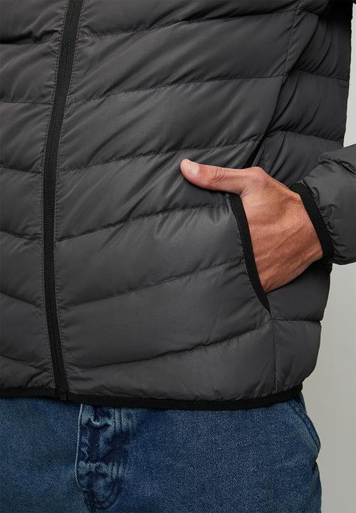 Brave Soul - Grant" Puffer Jacket - Grey