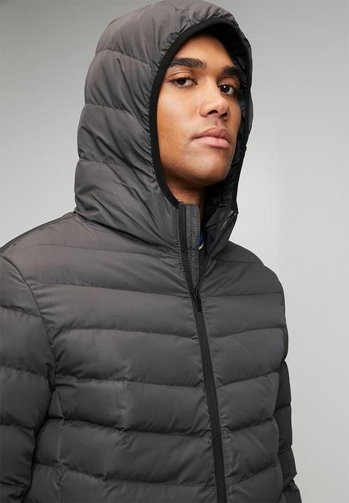 Brave Soul - Grant" Puffer Jacket - Grey
