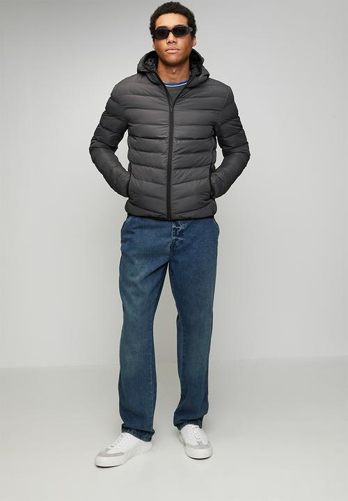 Brave Soul - Grant" Puffer Jacket - Grey